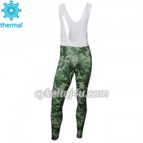 Cykelbukser 2018 Armee De Terre N001 Vinter Thermal Fleece